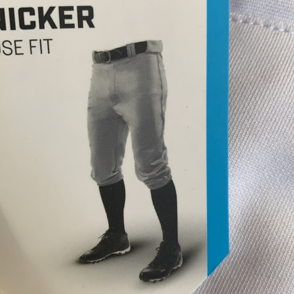 NWT Champro Knicker Loose Fit Baseball Pant